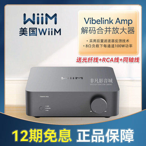 WiiMVibelinkAmp发烧合并功放