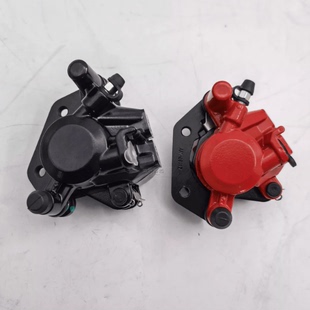 适用轻骑铃木优友UU125T-2下泵UY125刹车泵卡钳小海豚前刹车油泵