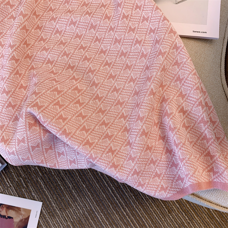 CLEARANCE PICKED UP BIG BRAND FRENCH SMALL KNIT VEST DRESS WOMENS SUMMER LUXURY SENSE SUSPENDER A-LINE SHORT SKIRT