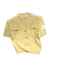 CLEARANCE PICK-UP COUNTER WITHDRAWAL WOMENS SMALL FRAGRANCE V-NECK KNITTED CARDIGAN DESIGN SWEET CHIC CROP TOP