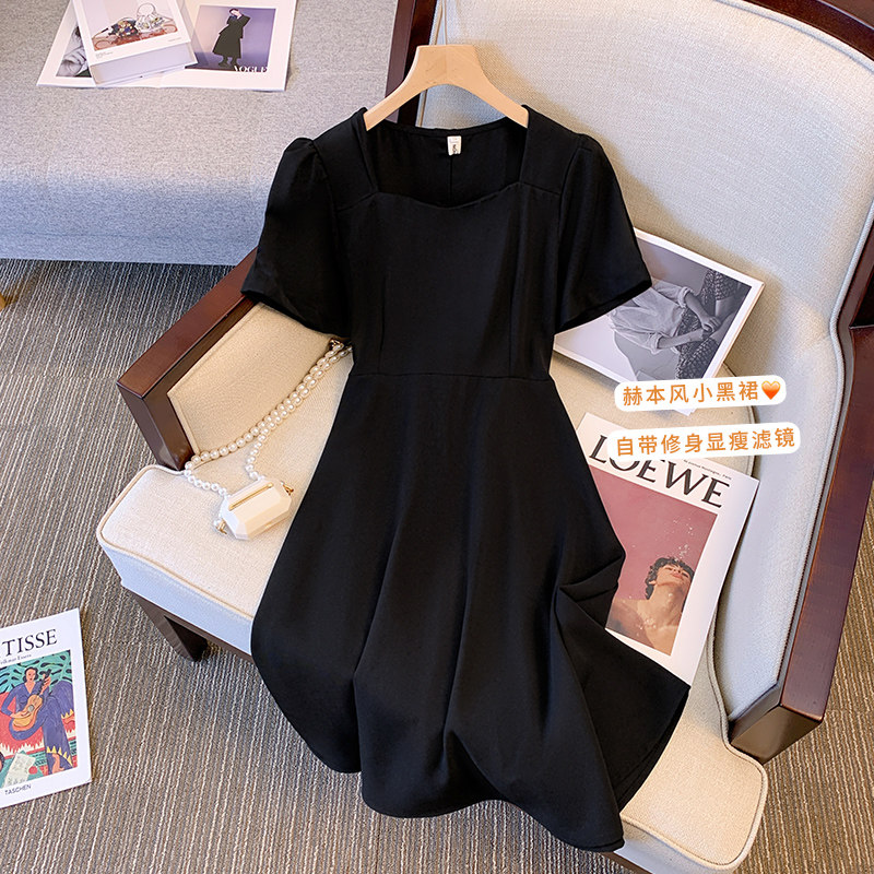 CLEARANCE PICKS UP BIG NAMES AT THE BACK OF THE HOLLOW BOW DRESS WOMENS SUMMER SENSE OF LUXURY TEMPERAMENT WAIST AND THIN A-LINE SKIRT