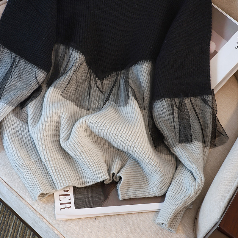 FIRST-LINE BRANDS CUT LABELS WOMENS CLOTHING BIG BRANDS FOREIGN TRADE EXPORTS UNIQUE SAMPLES AUTUMN AND WINTER LAZY MILK SWEATERS KNITWEAR TIDE