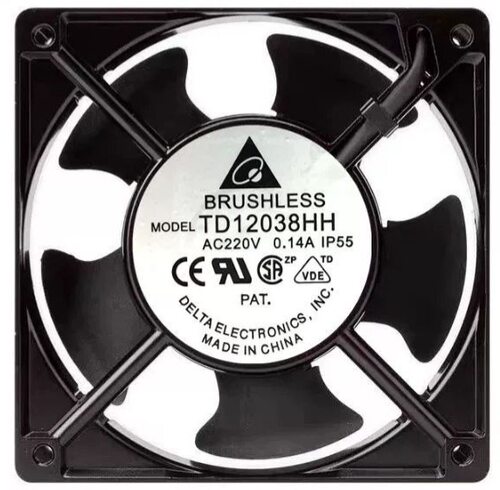 全新台达TD12038HH 220V 0.14A 12CM轴流风机工业机柜风扇