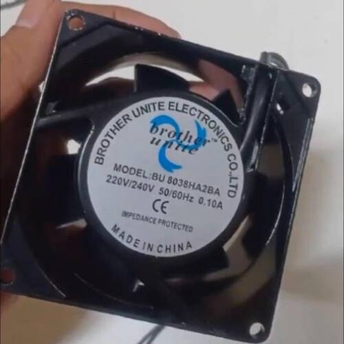 全新Brother unite BU 8038HA2BA 220V 0.10A机柜静音风扇