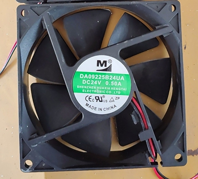 全新一盟DA08025B24UA 24V 0.40A 8025 2线变频器散热风扇
