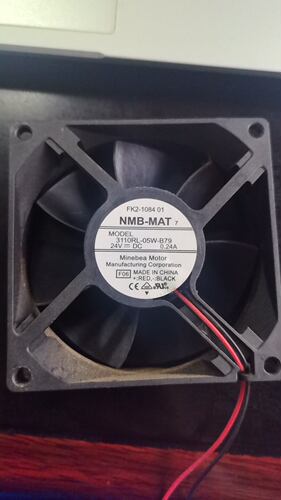 全新NMB-MAT 3110RL-05W-B79 24V 0.24A 8025变频器 散热风扇