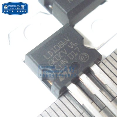 云野 稳压三极管LD1086V LM1086-ADJ TO220直插 低压差稳压器（一