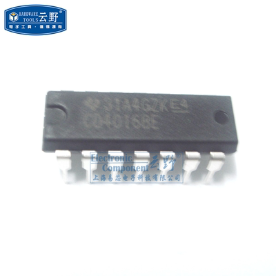 【高科美芯】IC集成电路CD4016BE DIP14 模拟单刀单掷开关 芯片
