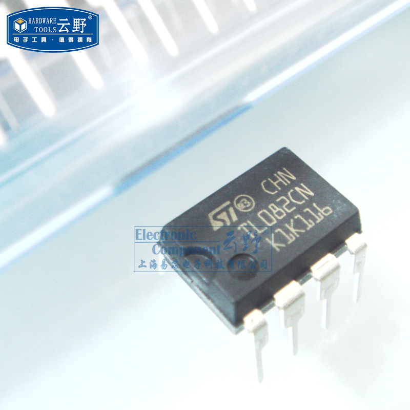 IC集成电路TL082CN DIP8直插 双运算放大器 芯片（10个）