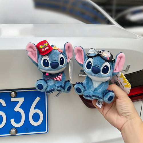 【正版史迪仔】汽车电动车公仔