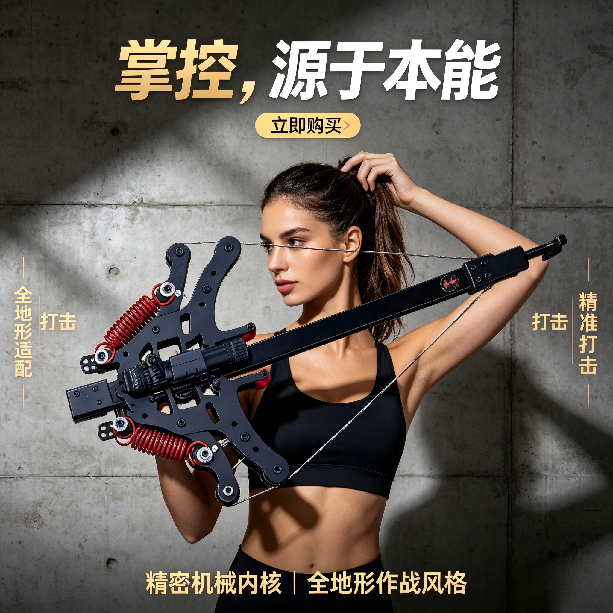 毒蛇40连发高精度成人复合弓