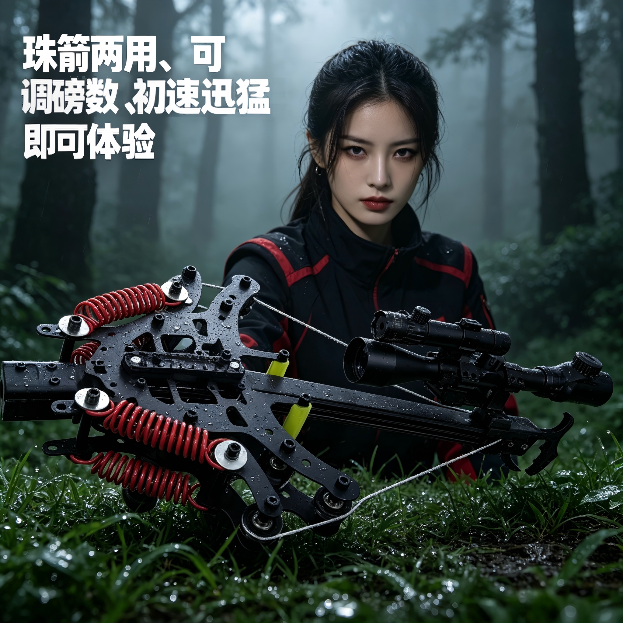 毒蛇四代加强版强力高精度弹弓