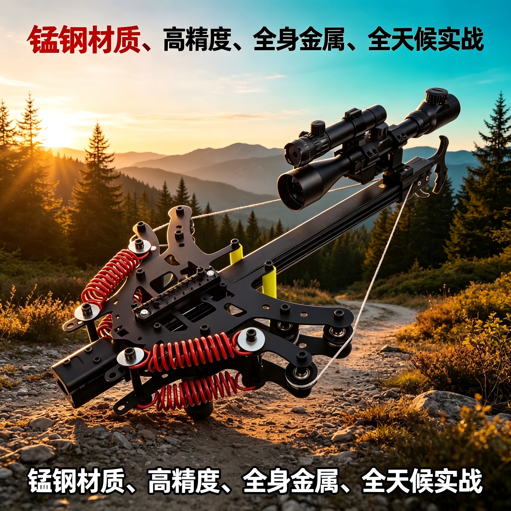 毒蛇两用竞技高精大威力弹弓