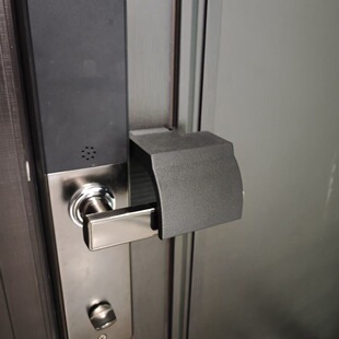 防宠物开门器安全防开神器智能密码门锁通用锁双向把手挡板新款