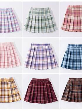 女童半身裙jk制服日系百褶