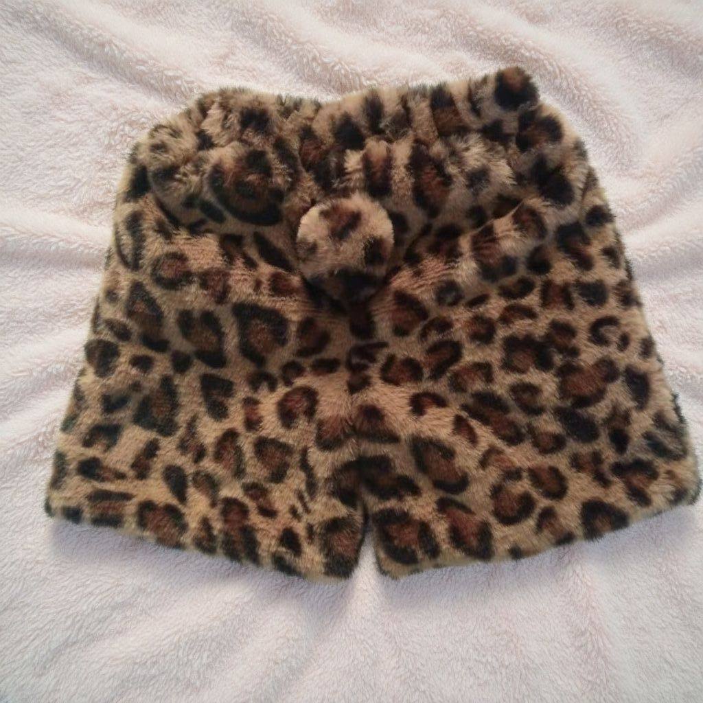 短裤棉涤女童毛毛短裤秋冬裤子