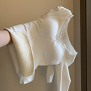 7A羊绒保暖内衣女款带胸垫一体加绒加厚内搭上衣外穿秋衣秋裤套装