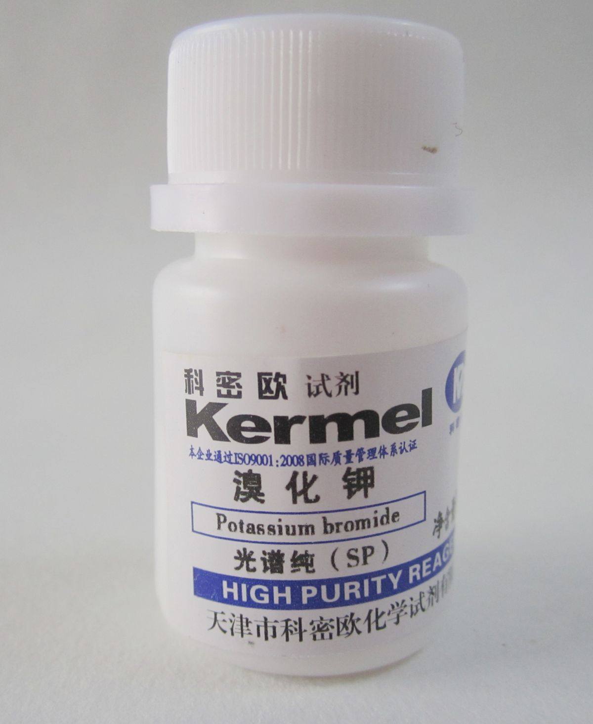 天津科密欧 溴化钾 光谱纯sp 99.9含量 10g 化学试剂