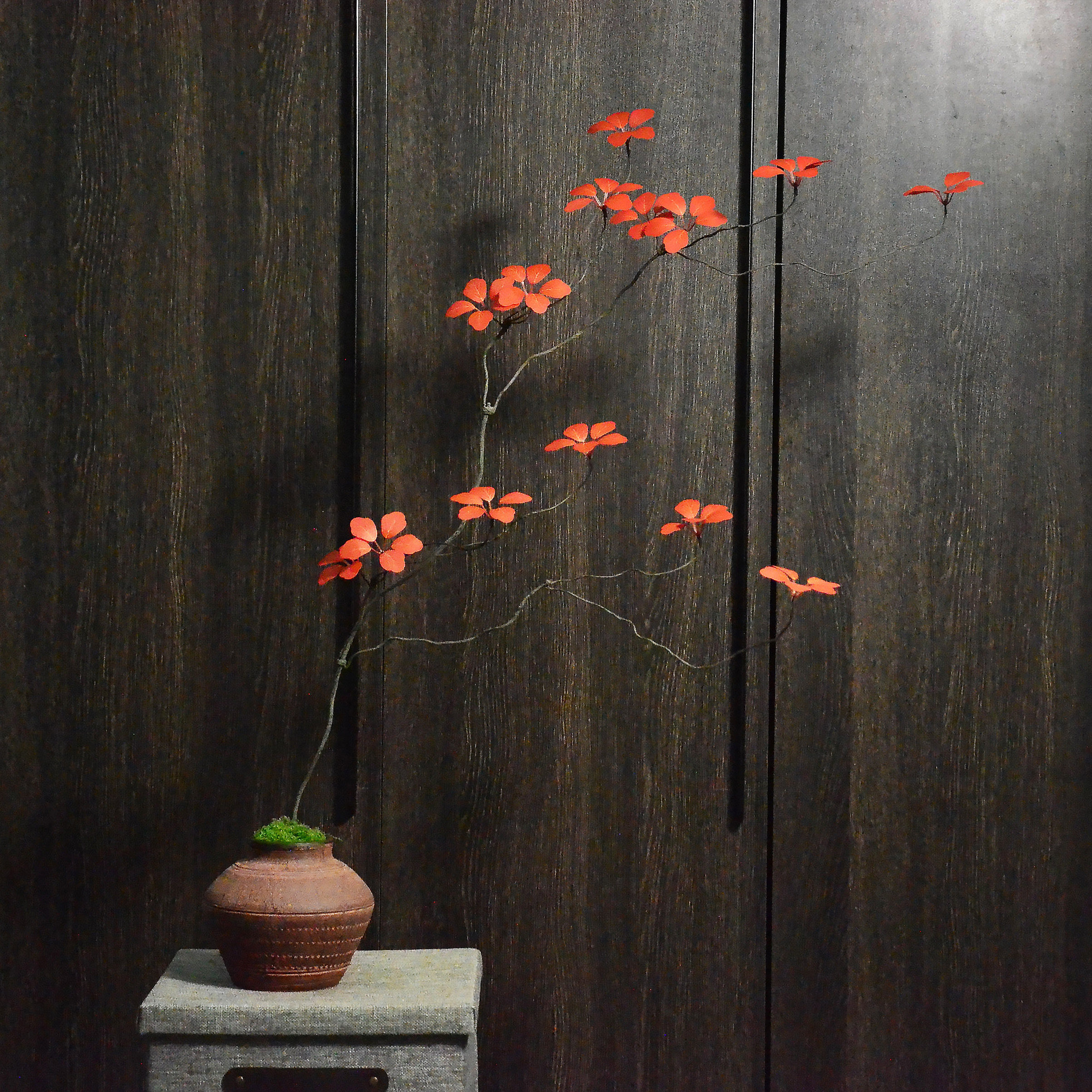 中式禅意观音莲仿真花植物客厅餐桌玄关酒店可折枝插花摆件花材