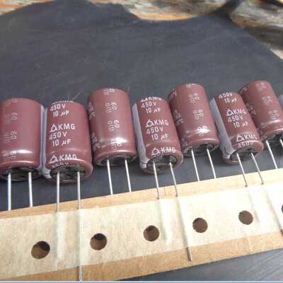 10UF 450V 三莹 SAMYOUNG 电源电容 KMG 450V10UF 12X20 105度