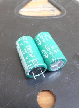2200UF 25V 国产 电解电容 KT 体积12X25MM 25V2200UF GF 105度