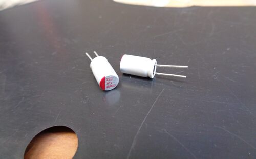 220UF 16V POLYCAP 固态 RN 221M016 低ESR 小体积 16V220UF 5X9