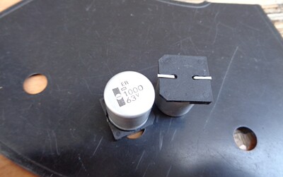 1000UF 63V 日本黑金刚 贴片电容 63V1000UF 18X21 105度