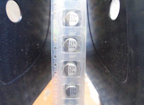 47UF 35V 日本黑金刚 HHXC350ARA470MF61G 混合动力固态 35V47UF