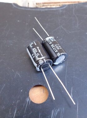 15UF 400V 日本红宝石 AX 电源电容 400V15UF 10X16 105度