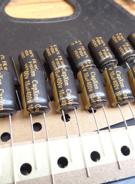 10UF 400V 台湾CAPXON 丰宾 FK 高频低阻长寿命 400V10UF 10X16