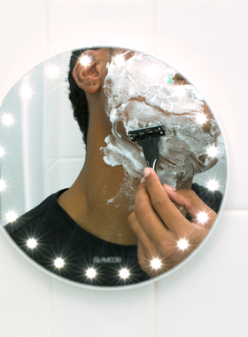 剃须镜浴室防雾LED打光镜子美国Glamcor高端黑科技礼物送男友老公