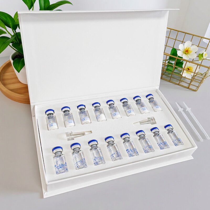 美容院冻干粉套盒装正品寡肽修护面部精华液补水保湿提亮改善肤色