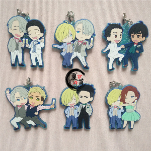【清仓现货】日单散货冰上的尤里YURI!!! on ICE 赛后酒会橡胶挂
