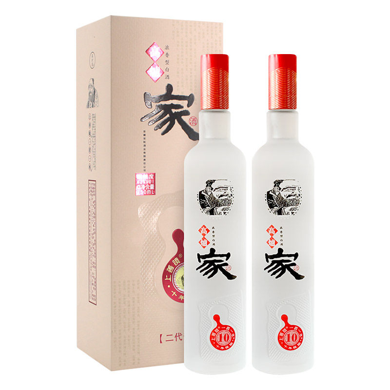 高炉家酒 42度上善若水二代升级版 750ml*2瓶装浓香型白酒