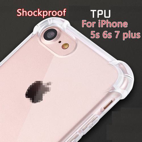 Bumper Case for iPhone SE 6/7/8 /Plus / iPhone 11 Clear TPU