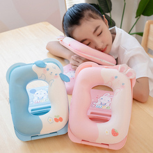 午睡枕护颈枕小学生专用趴睡枕儿童桌上睡觉抱枕午休趴趴枕可折叠