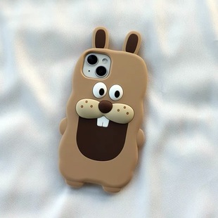 小红书ins丑萌龅牙p70兔子mate60pro+适用华为x50i荣耀100pro女款90卡通80se畅享60X手机壳x30畅玩40plus个性
