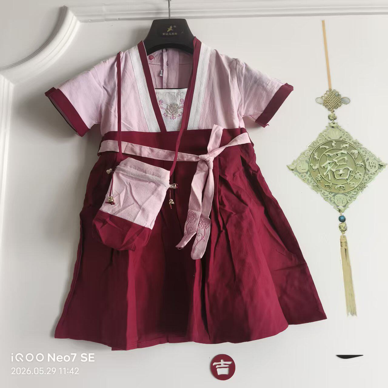 汉服连衣裙古唐仙女童装时尚甜美