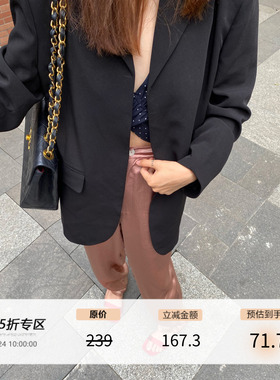 3ts阔腿裤拖地冰丝直筒裤宽松凉凉裤休闲女裤子