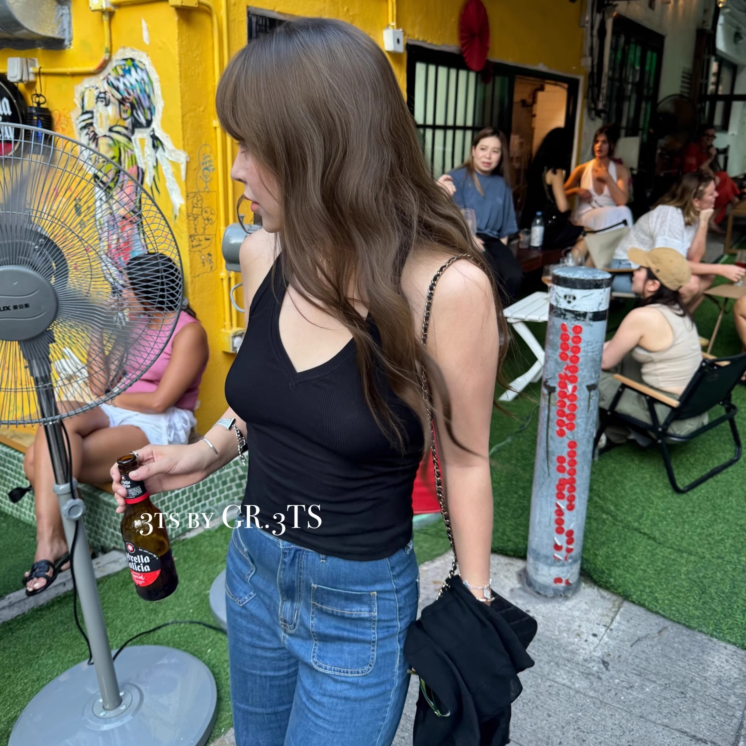 针织挂脖吊带背心内搭夏季