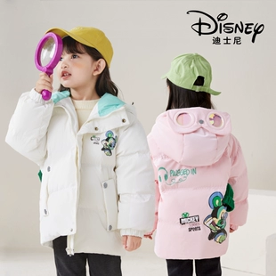 Disney 元 迪士尼儿童卡通印花羽绒服XMW4SU056 气珠珠