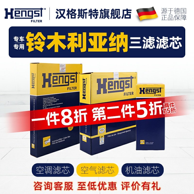 Hengst汉格斯特铃木利亚纳滤芯