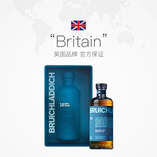 布赫拉迪18年苏格兰单一麦芽威士忌700ml英国进口洋酒