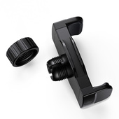 手机夹子固定器懒人直播支架替换头配件大全自拍杆专用软管17mm万向球头折叠屏平板一字夹头车载万能通用零件