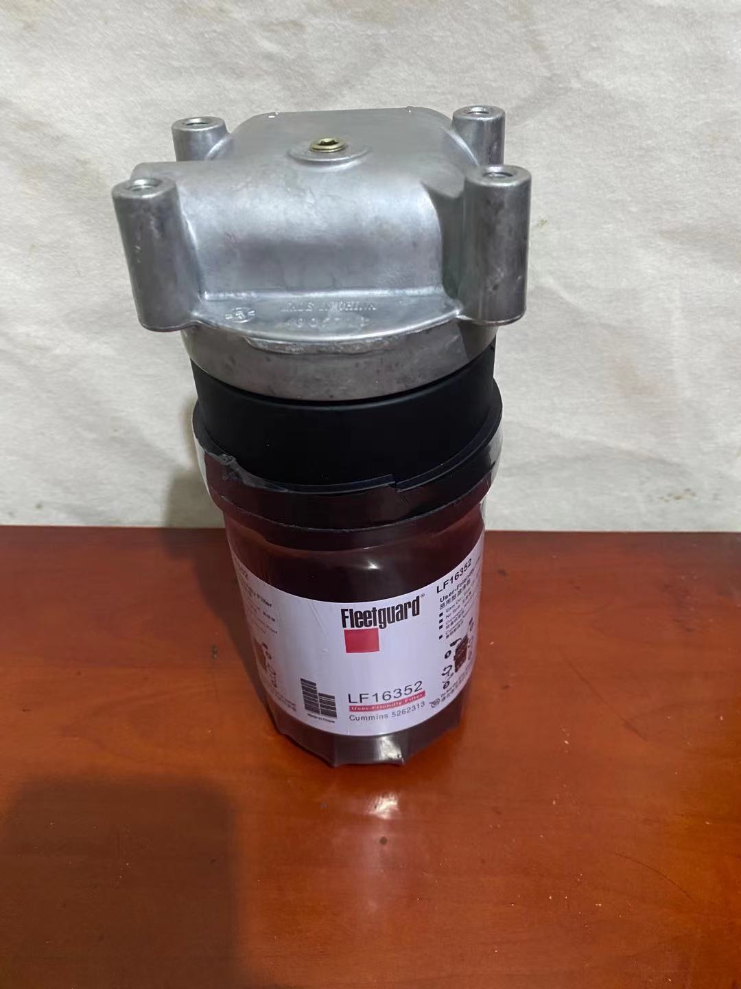 LF16352机油滤芯底座徐工135D/150D福田雷沃150E/170E机滤芯总成