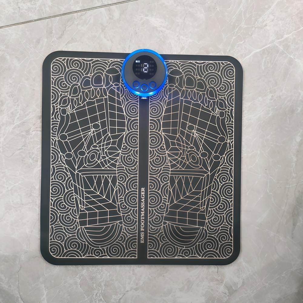 足部按摩仪足疗机脚底按摩器ems脉冲理疗usb充电智能足底按摩垫