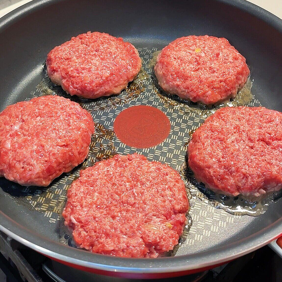 牛肉饼模具不锈钢自制牛排饺子皮虾滑辅食专用圆形汉堡压肉饼器