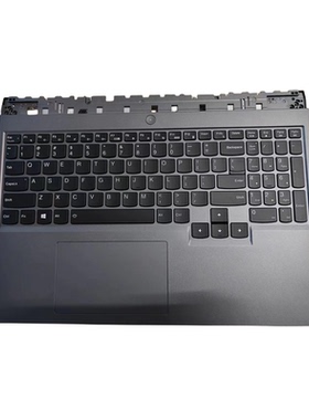 适用 联想 2021 拯救者 Y9000P C壳键盘 灰色 掌托 US英文 背光