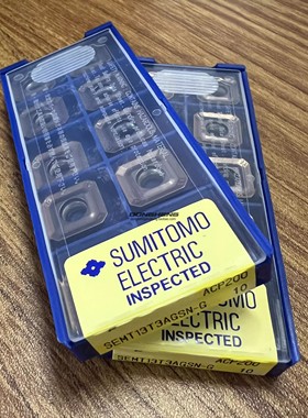日本住友45度数控铣刀片SEMT13T3AGSN-G ACK300