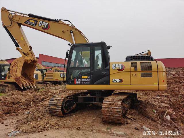 卡特彼勒320gx挖掘机玻璃前挡风钢化双层推拉窗后档右臂钢化玻璃